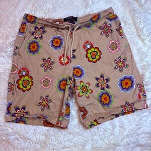 Forever 21 men’s Multicolor Floral casual Shorts large 7” inseam no liner
